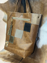 Load image into Gallery viewer, Color Block Work Bag