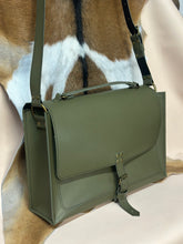 Load image into Gallery viewer, Deep Olive Messenger Bag