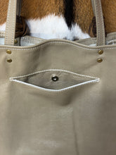 Load image into Gallery viewer, Basil & Olive Fringe Tote