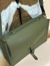 Load image into Gallery viewer, Deep Olive Messenger Bag