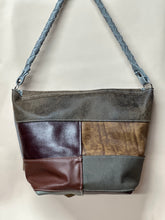Load image into Gallery viewer, Patchwork Braided Shoulder Bag