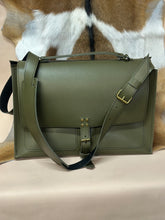 Load image into Gallery viewer, Deep Olive Messenger Bag