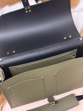 Load image into Gallery viewer, Deep Olive Messenger Bag