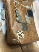 Load image into Gallery viewer, Color Block Work Bag