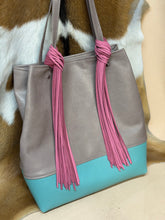 Load image into Gallery viewer, Candy Fringe Tote