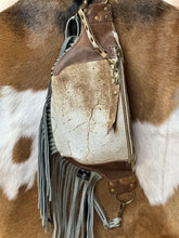 Load image into Gallery viewer, Acid Mint Fringe Bum Bag