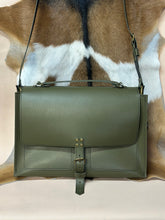 Load image into Gallery viewer, Deep Olive Messenger Bag