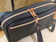Load image into Gallery viewer, Black Micro Body Bag