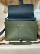 Load image into Gallery viewer, Deep Olive Messenger Bag