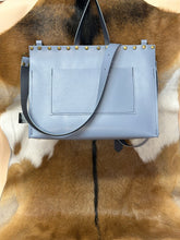 Load image into Gallery viewer, Blue Butterfly Handbag