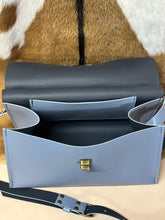 Load image into Gallery viewer, Blue Butterfly Handbag