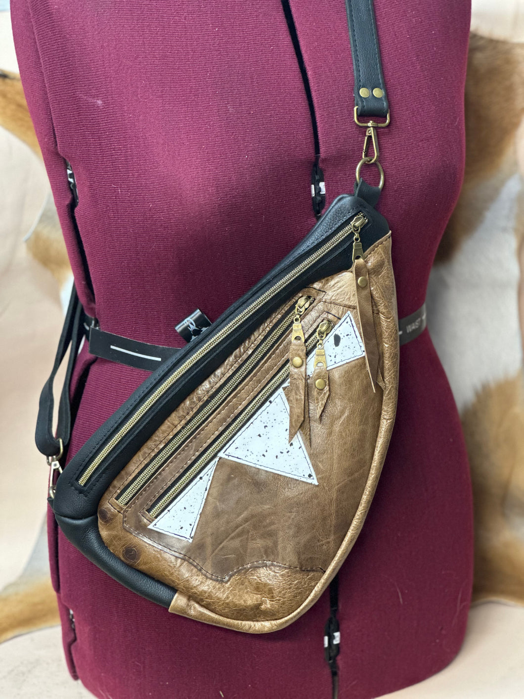 Russet Brown Sling Bag
