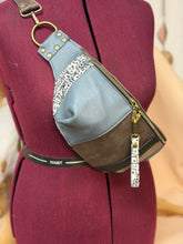 Load image into Gallery viewer, Dusty Blue Multi Bum Bag

