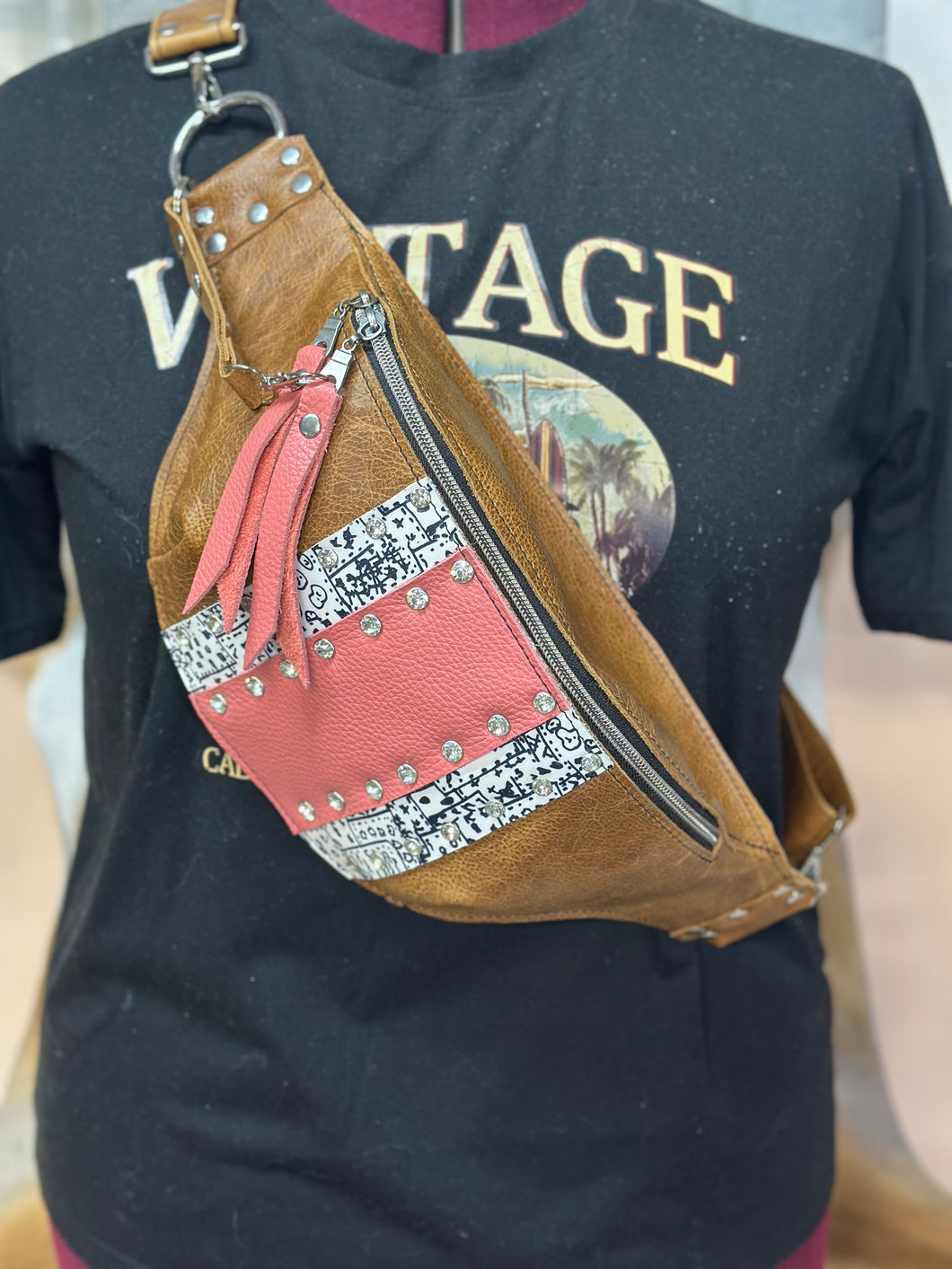 Chestnut Girly Bum Bag