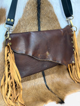 Load image into Gallery viewer, Whiskey Fringe Crossbody
