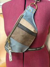 Load image into Gallery viewer, Dusty Blue Multi Bum Bag

