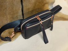 Load image into Gallery viewer, Black Micro Body Bag
