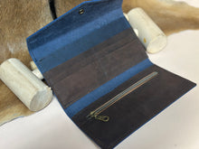 Load image into Gallery viewer, Navy Oil Tan Wallet
