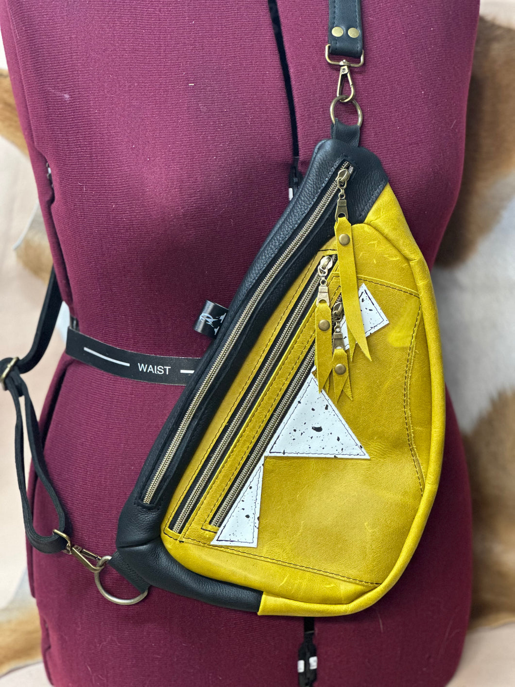 Chartreuse Sling Bag