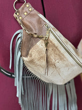 Load image into Gallery viewer, Acid Mint Fringe Bum Bag
