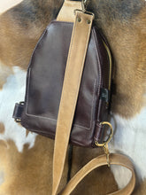 Load image into Gallery viewer, Wild Wine Vertical Body Bag/Wallet
