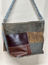 Load image into Gallery viewer, Patchwork Braided Shoulder Bag
