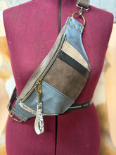 Load image into Gallery viewer, Dusty Blue Multi Bum Bag

