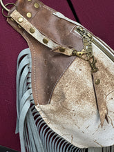 Load image into Gallery viewer, Acid Mint Fringe Bum Bag

