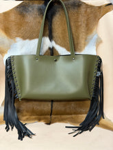 Load image into Gallery viewer, Christene Military Tote
