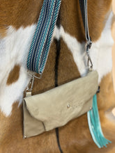 Load image into Gallery viewer, Rugged Concrete &amp; Teal Crossbody
