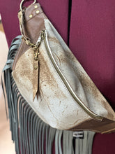 Load image into Gallery viewer, Acid Mint Fringe Bum Bag
