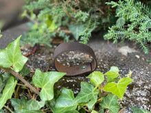 Load image into Gallery viewer, 1&quot; Pebbled Brown Bracelet
