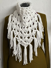 Load image into Gallery viewer, Kerchief Fringe Cowl
