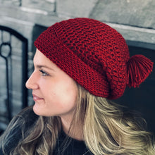 Load image into Gallery viewer, Hand Crochet Slouch Hat
